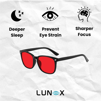 Nightshift™ Red Lens Blue Light Blocking Glasses