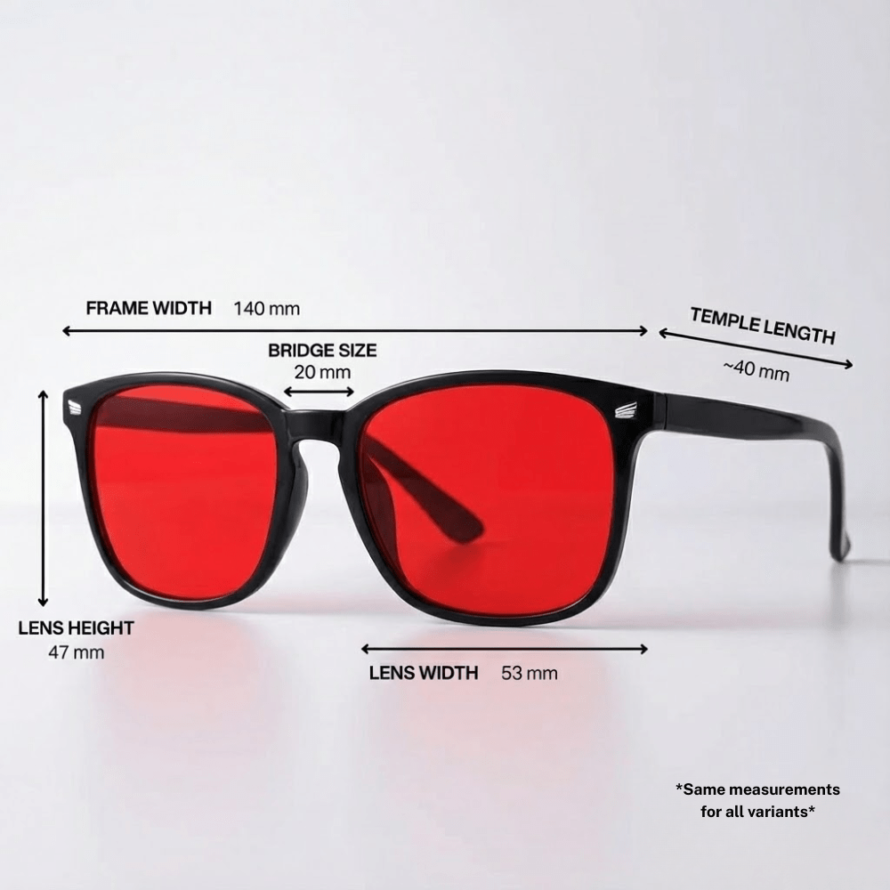 Nightshift™ | Red Lens Blue Light Glasses - Lunox
